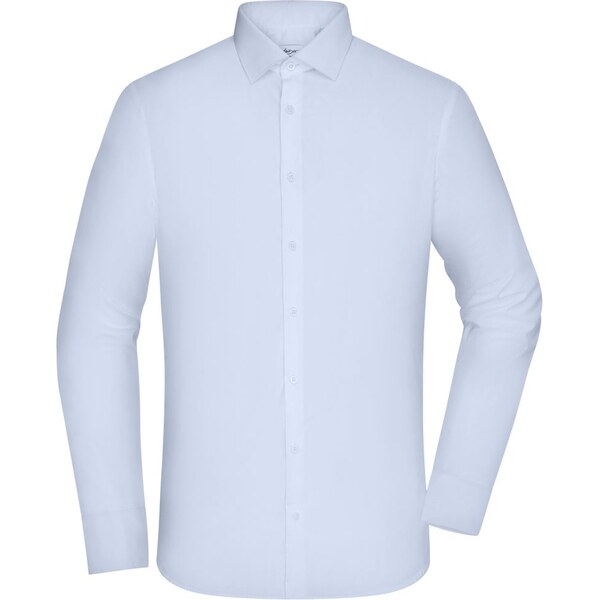 Pánska košeľa zo zmiešaného popelínu s dlhým rukávom Slim fit Daiber 62909342