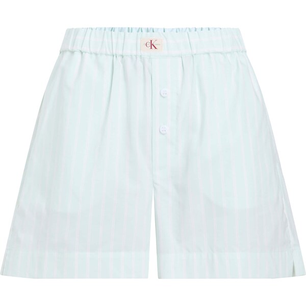 Calvin Klein Jeans Nohavice pastelovo modrá / biela 63159003