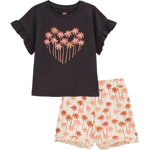 WE Fashion Pyžamo antracitová 62890866