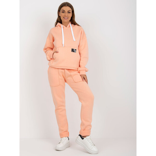 BASIC Marhuľová dámska tepláková súprava s kapucňou EM-KMPL-758.33P 42639308