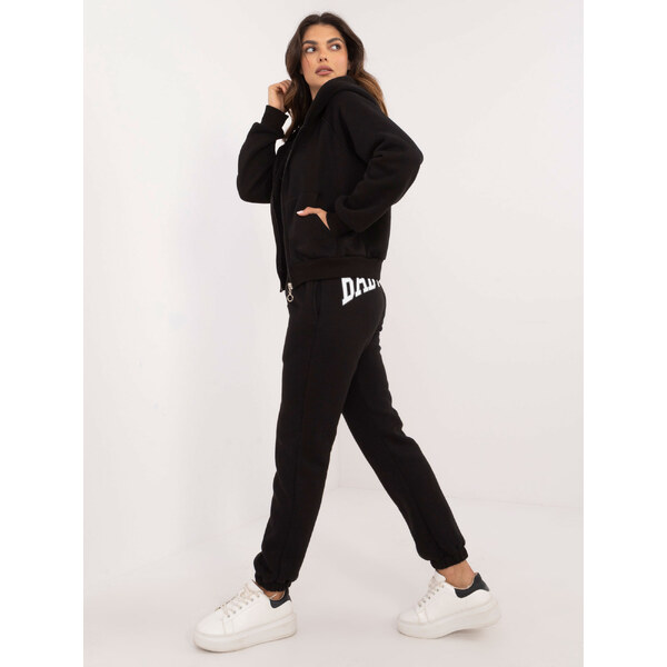 BASIC Čierna dámska tepláková súprava s topom EM-KMPL-862.27-black 59762254