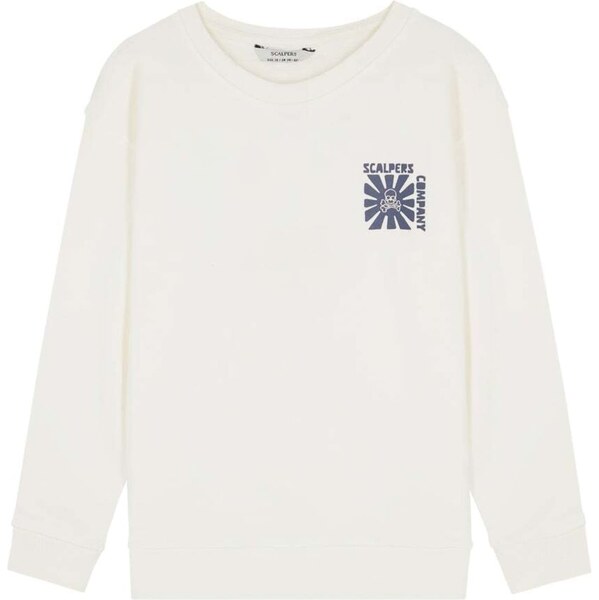 Scalpers Mikina námornícka modrá / šedobiela 62978024