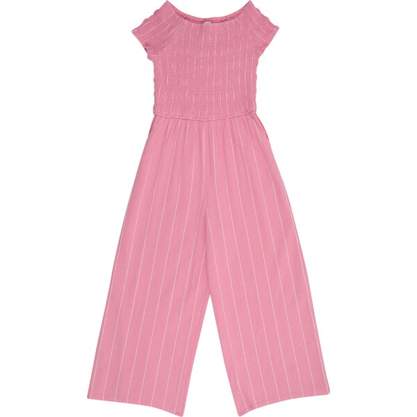 Abercrombie & Fitch Overal ružová / biela 63166112