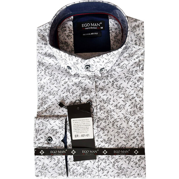 EGO MAN košeľa pánska ER-401-01 62895362