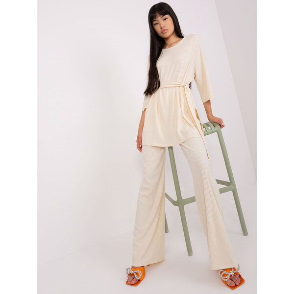 BASIC Svetlobéžový ležérny komplet -LK-KMPL-509389.28P-light beige 44479422