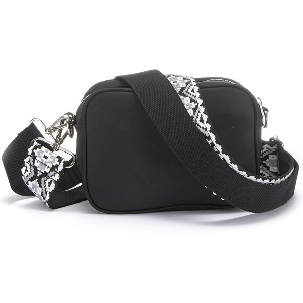 LASCANA Taška cez rameno sivá / čierna / biela 63143035