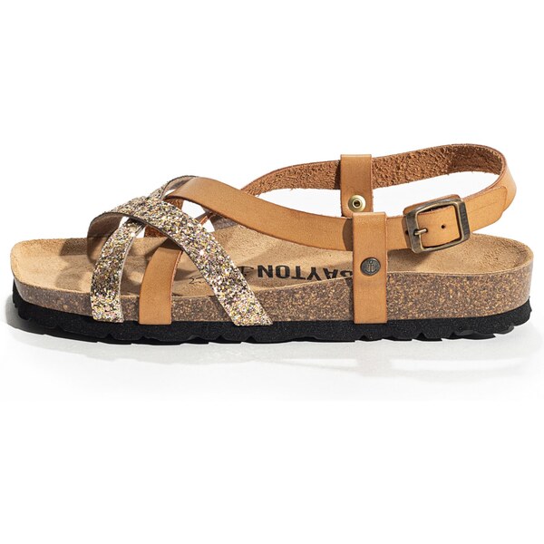 Bayton Sandále KARI béžová / hnedá 63146149