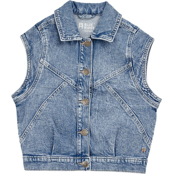 WE Fashion Vesta modrá denim 63150957