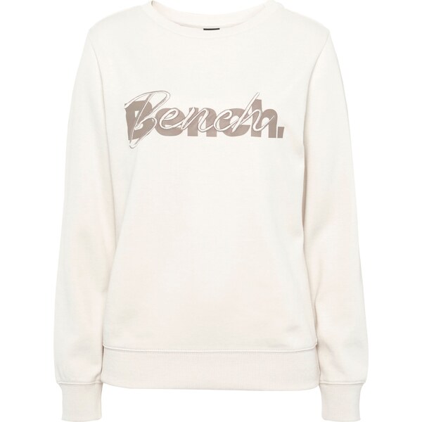 BENCH Mikina béžová / nebielená / farby bahna 62899570