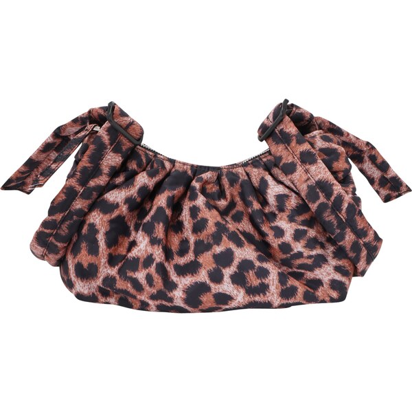 TOPSHOP Taška cez rameno Cian hnedá / čierna / biela 63163568