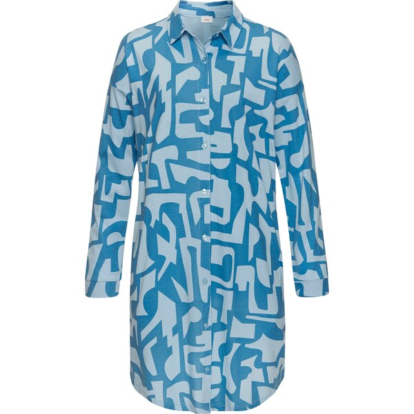 s.Oliver Nočná košieľka modrá 62899954