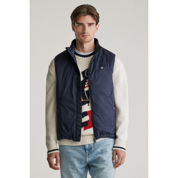 VESTA GANT LIGHT INSULATED VEST EVENING BLUE 63284166