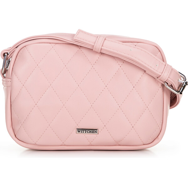 Wittchen Dámska crossbody z imitácie kože ružová 100-4Y-230-P 66066500