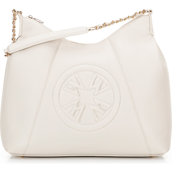 Wittchen Dámska shopperka z imitácie kože krémová 100-4Y-231-0 66066502