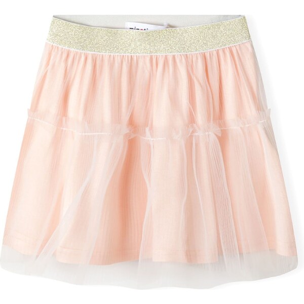 MINOTI Sukňa zlatá / pastelovo ružová 62910984