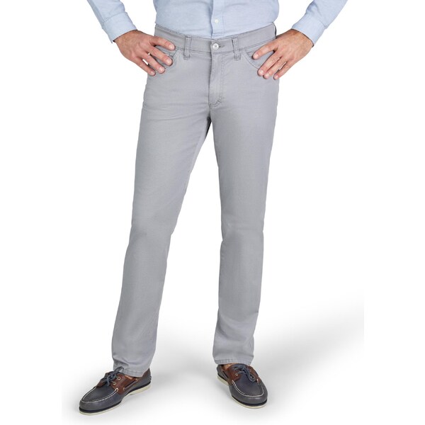 Pánske svetlomodré bavlnené nohavice so štruktúrou CLUB OF COMFORT 62909710