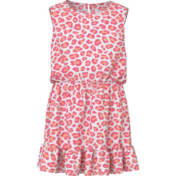 NAME IT Šaty NMFVINAYA SPENCER ružová / purpurová / biela 62915680