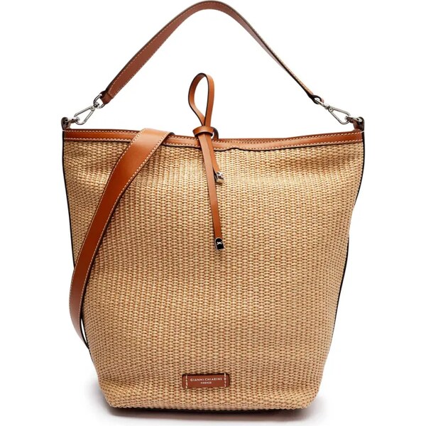 GIANNI CHIARINI Kabelka na rameno Vanessa | s prímesou kože 62910605