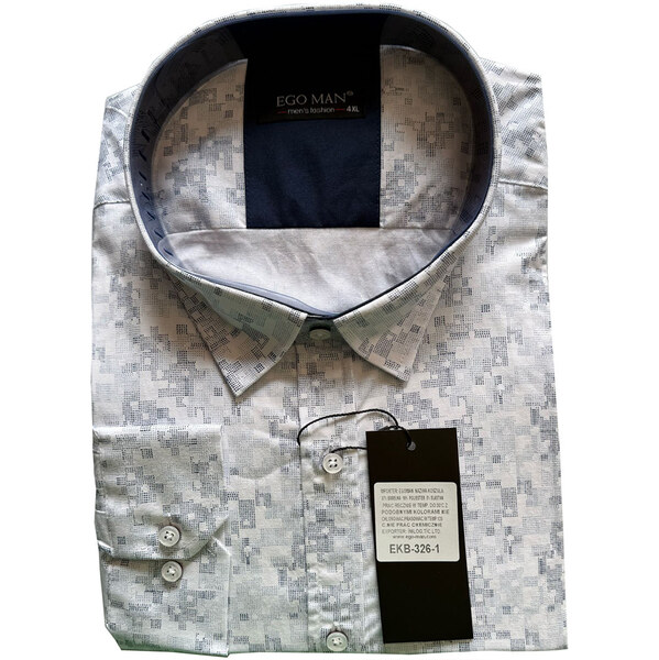 EGO MAN košeľa pánska EKB-326-1 nadmerná veľkosť 62922666