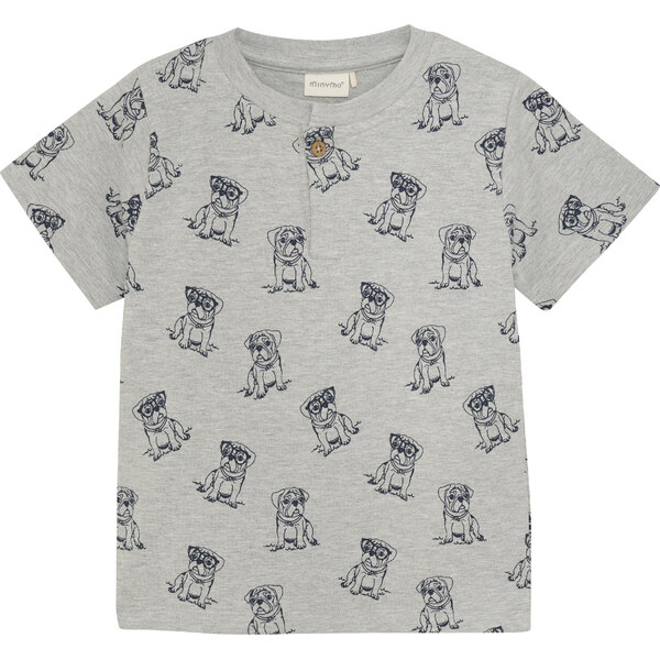 Minymo tričko Grey melange 62922686