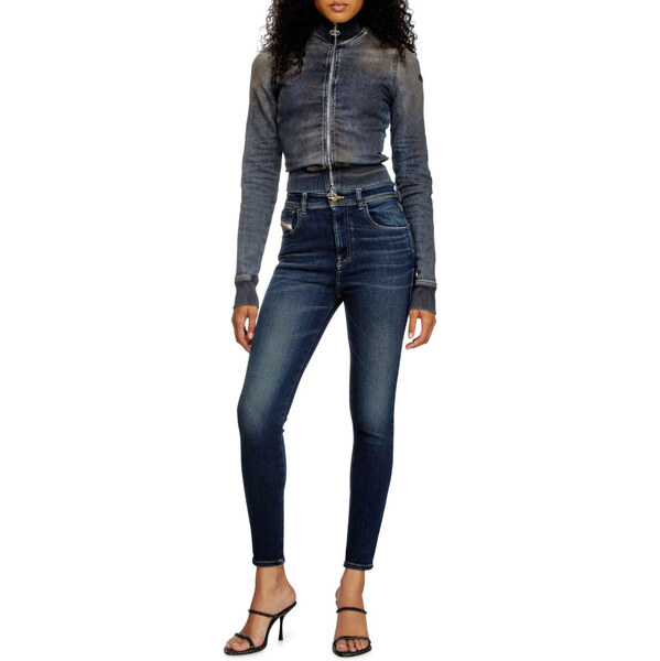 DŽÍNSY DIESEL 1984 SLANDY-HIGH TROUSERS 59818913