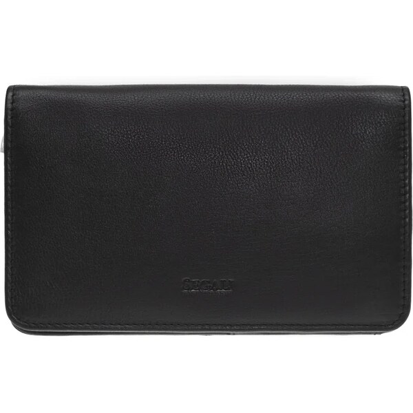 SEGALI Pánska kožená etue (dokladovka) SG-27003 čierna 47271741