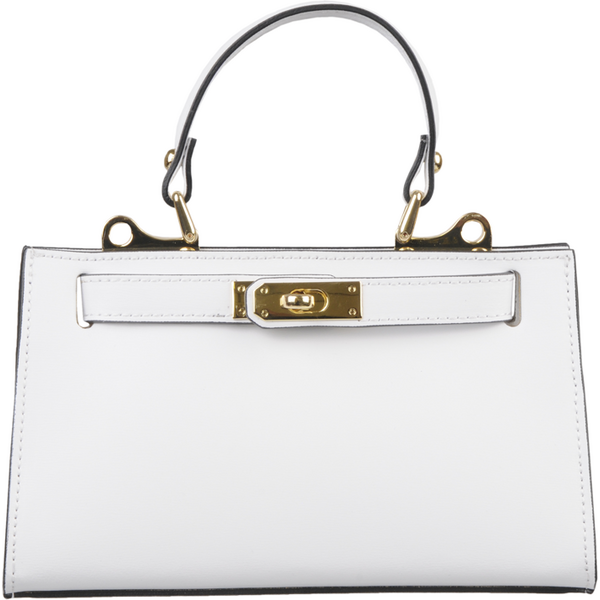 Biela kožená talianska kabelka Anita Bianca NovaKabelka.sk 62929402