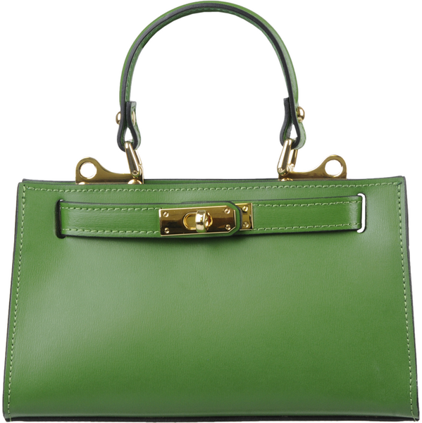 Zelená kožená talianska kabelka Anita Verde NovaKabelka.sk 62929404