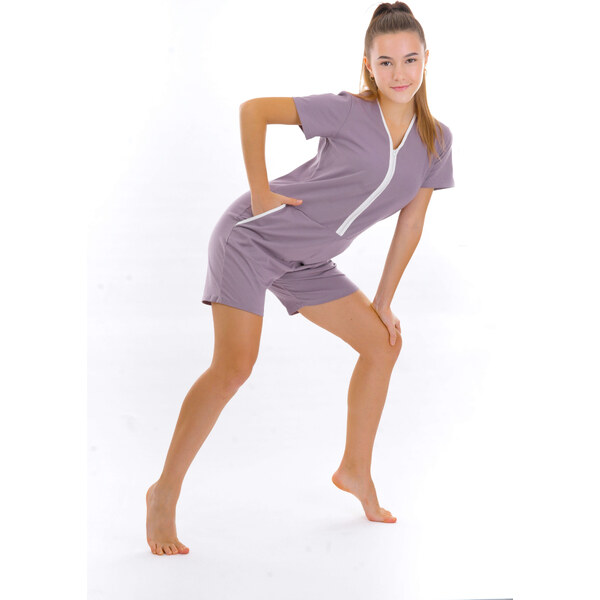 Dendy Dievčenský overal pyžamový krátky Lilac Veľkosť: 128 63228704