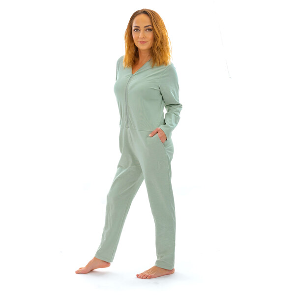 Dendy Dámsky overal pyžamový dlhý Mint Veľkosť: XL 63228697