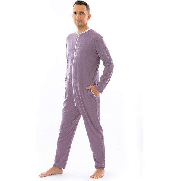 Dendy Pánsky overal pyžamový dlhý Lilac Veľkosť: XXL 63228723