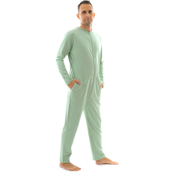 Dendy Pánsky overal pyžamový dlhý Mint Veľkosť: XXL 63228724