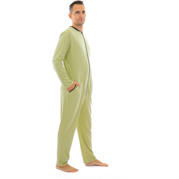 Dendy Pánsky overal pyžamový dlhý Pistachio Veľkosť: XXL 63228726