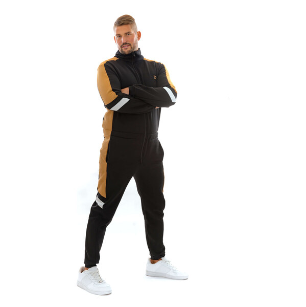 Dendy Pánsky overal teplákový dlhý Black sand Veľkosť: XXL 63228867