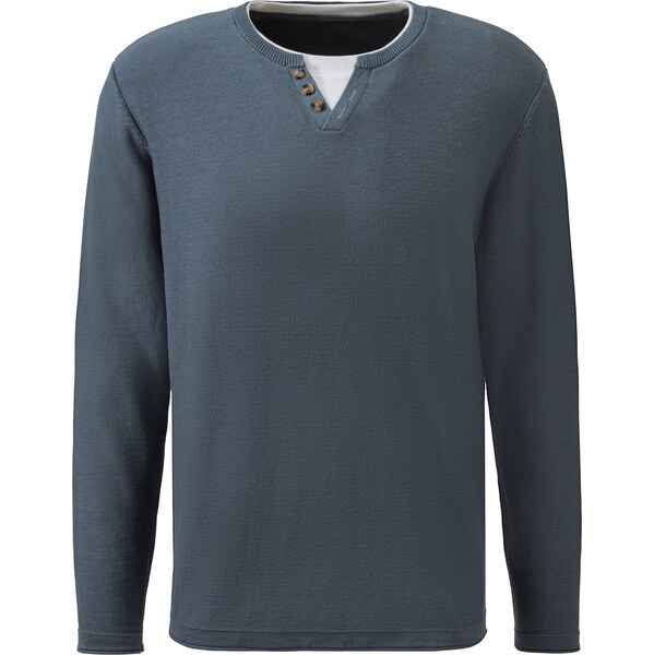 H.I.S Sveter modrá / biela 62936926