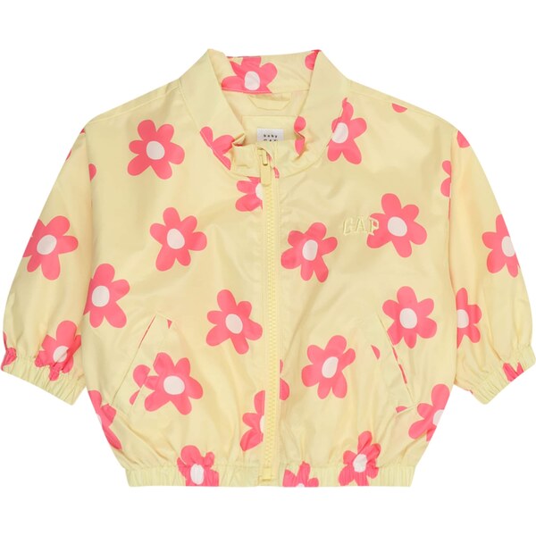GAP Prechodná bunda žltá / ružová 62937885