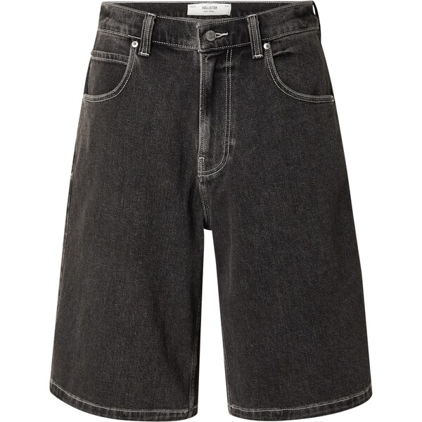 HOLLISTER Džínsy čierny denim 63166605