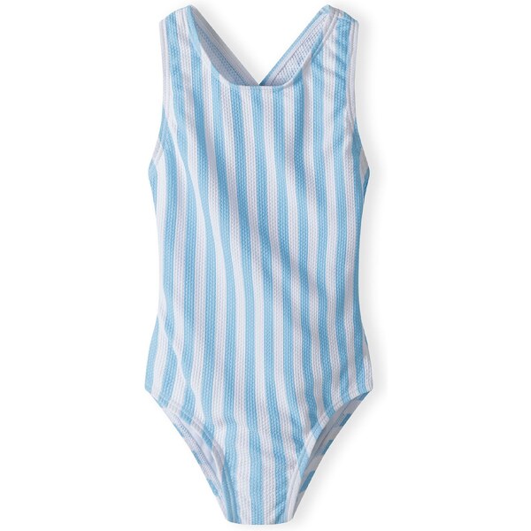 MINOTI Jednodielne plavky svetlomodrá / biela 63068475