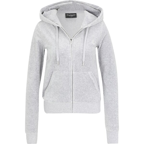 Juicy Couture Tall Tepláková bunda ROBERTSON svetlosivá 62937602