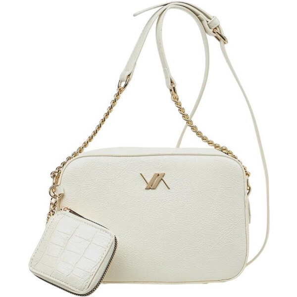 Verde Dámska crossbody kabelka 16-7924 white 66585816
