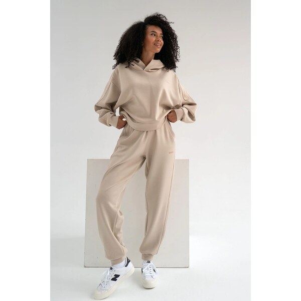 Mosquito Dámske tepláky Chase Light Beige béžové, Farba béžová 62942244