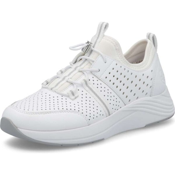 Dámske tenisky RIEKER N8552-80 biela S5 62942445