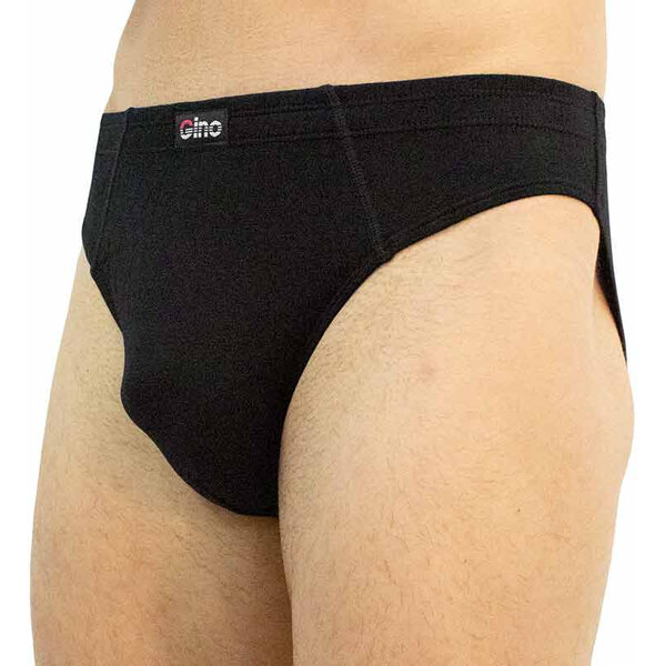 Pánske slipy Gino čierne (70058) 62950869