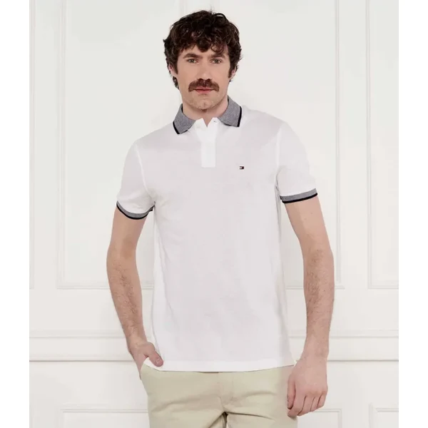 Tommy Hilfiger Polo tričko | Regular Fit | s prímesou ľanu 62955217