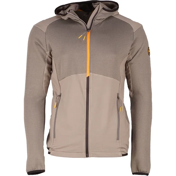 Pánska fleecová mikina GTS 301551 šedá 65587546