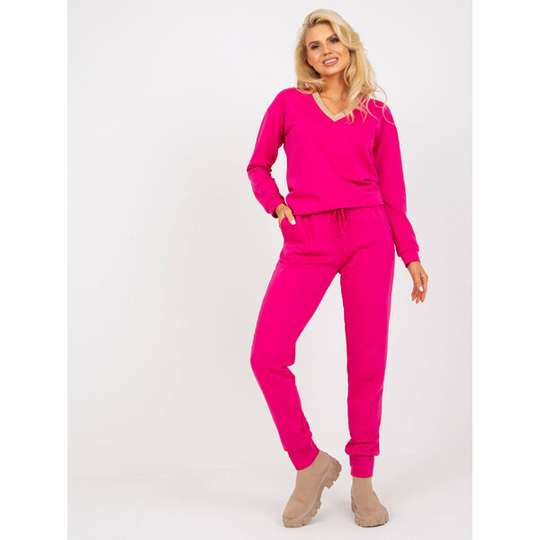 BASIC Fuchsiová súprava s výstrihom LK-KMPL-509011.86P-fuchsia 35927992