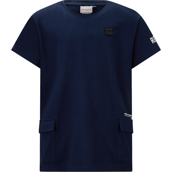 Retour Jeans Tričko Delvin námornícka modrá 63309893