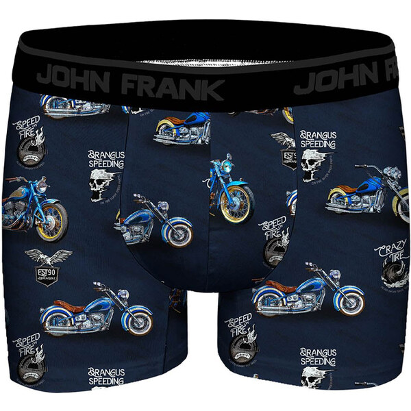 Pánske boxerky John Frank JFBD371-MOTO 64795553