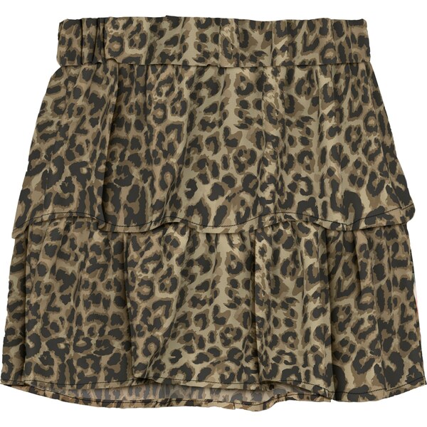 NAME IT Sukňa NKFVinaya tmelová / karamelová / čierna 62962001