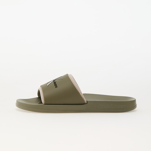 Calvin Klein Jeans Slide Rubber Neopren Green 62983589